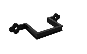 Bracket - Ornamental Earband 100mm x 75mm