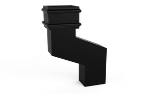  Uneared Rectangular Side Offset 100mm x 75mm x 115mm