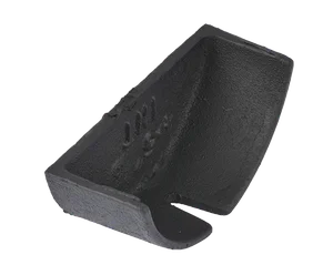 Half Round Stop End for Socket 125mm